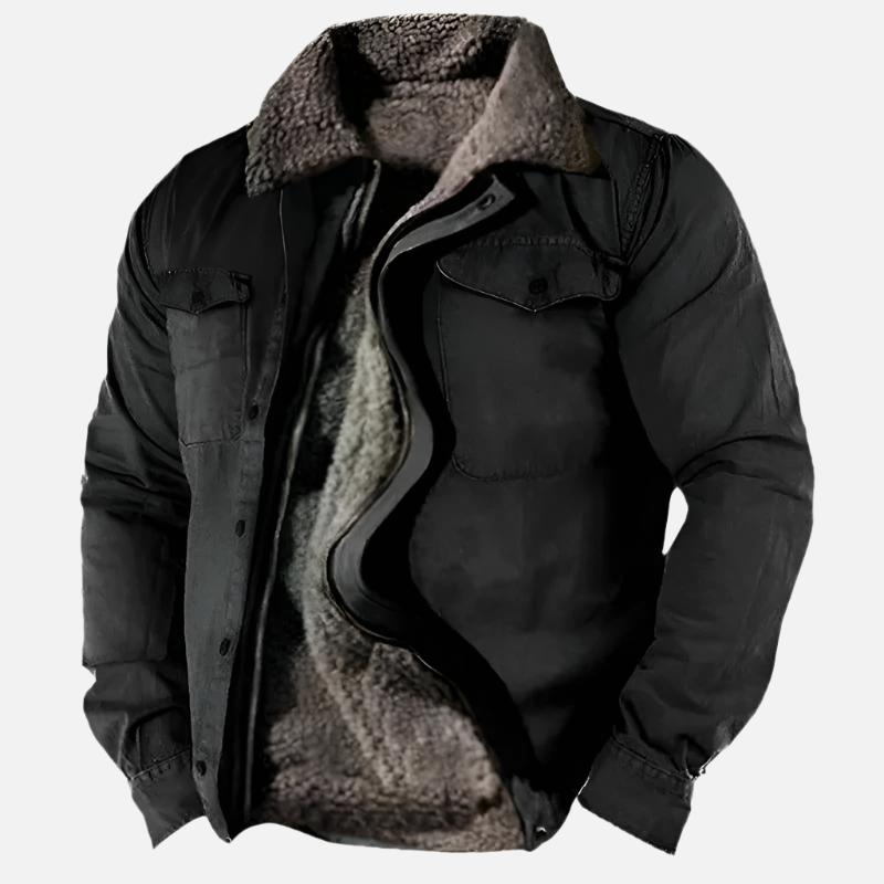 Cozy Fleece Lined Winter Jacket - VogeLuxe
