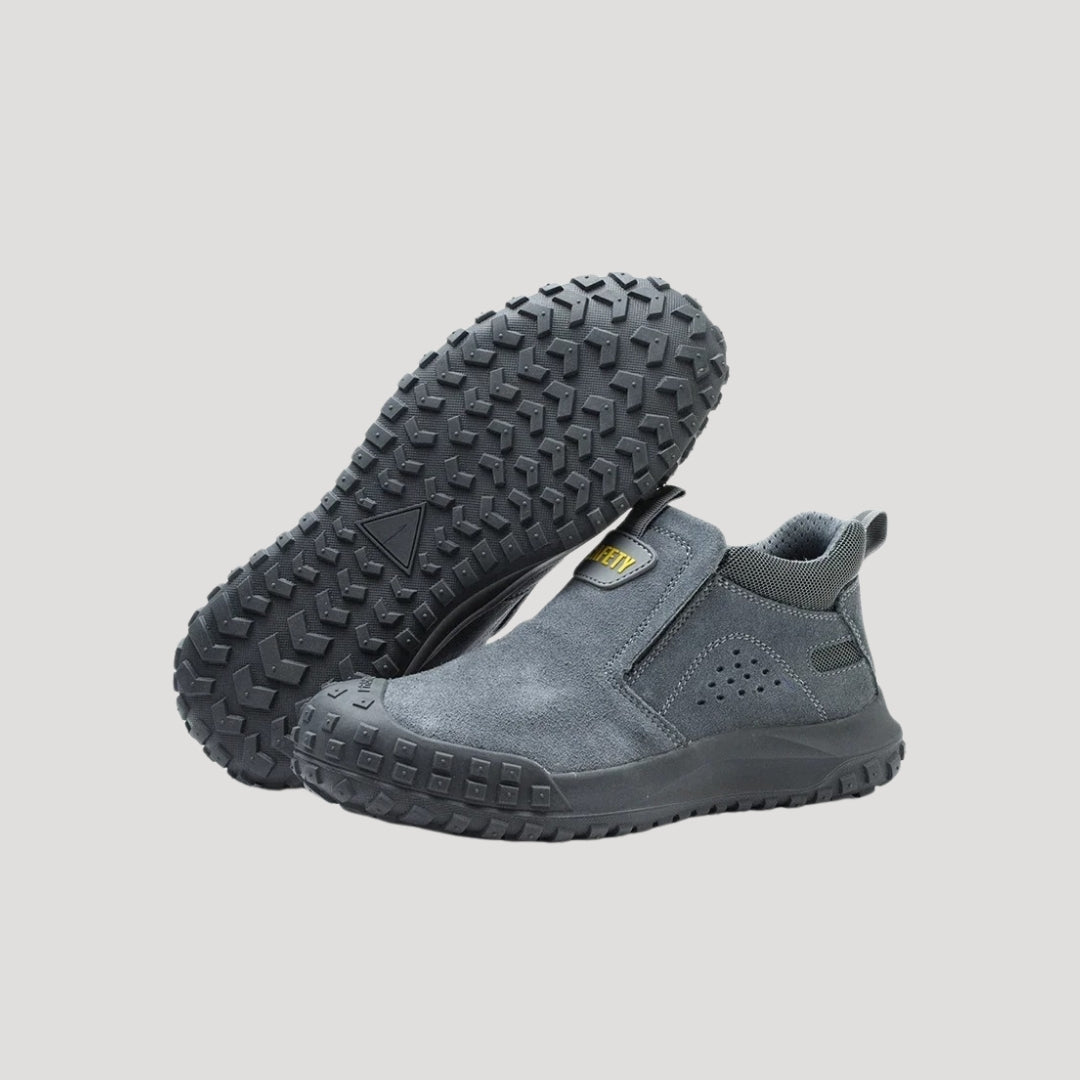 Rugged Waterproof Work Boots - Grip Sole & Cushioning - VogeLuxe