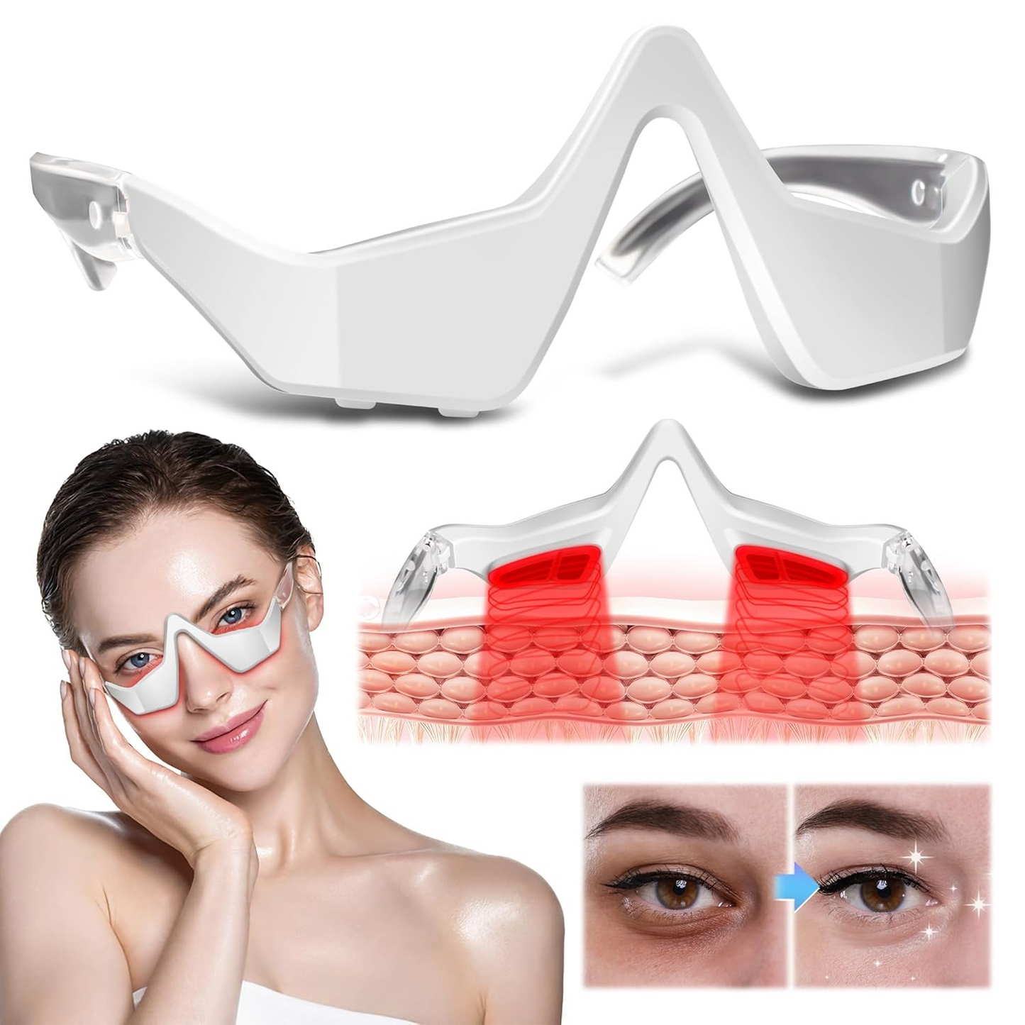 Relaxing Eye Mask for Dark Circles and Wrinkles - VogeLuxe