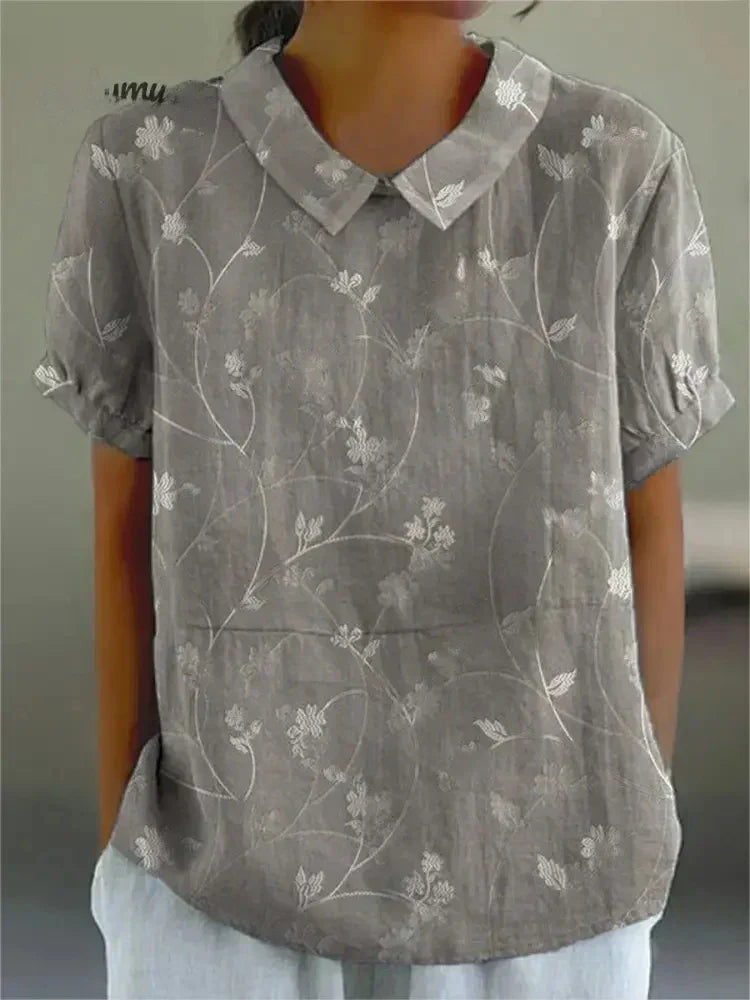 Floreal Donna Camicia Stilosa