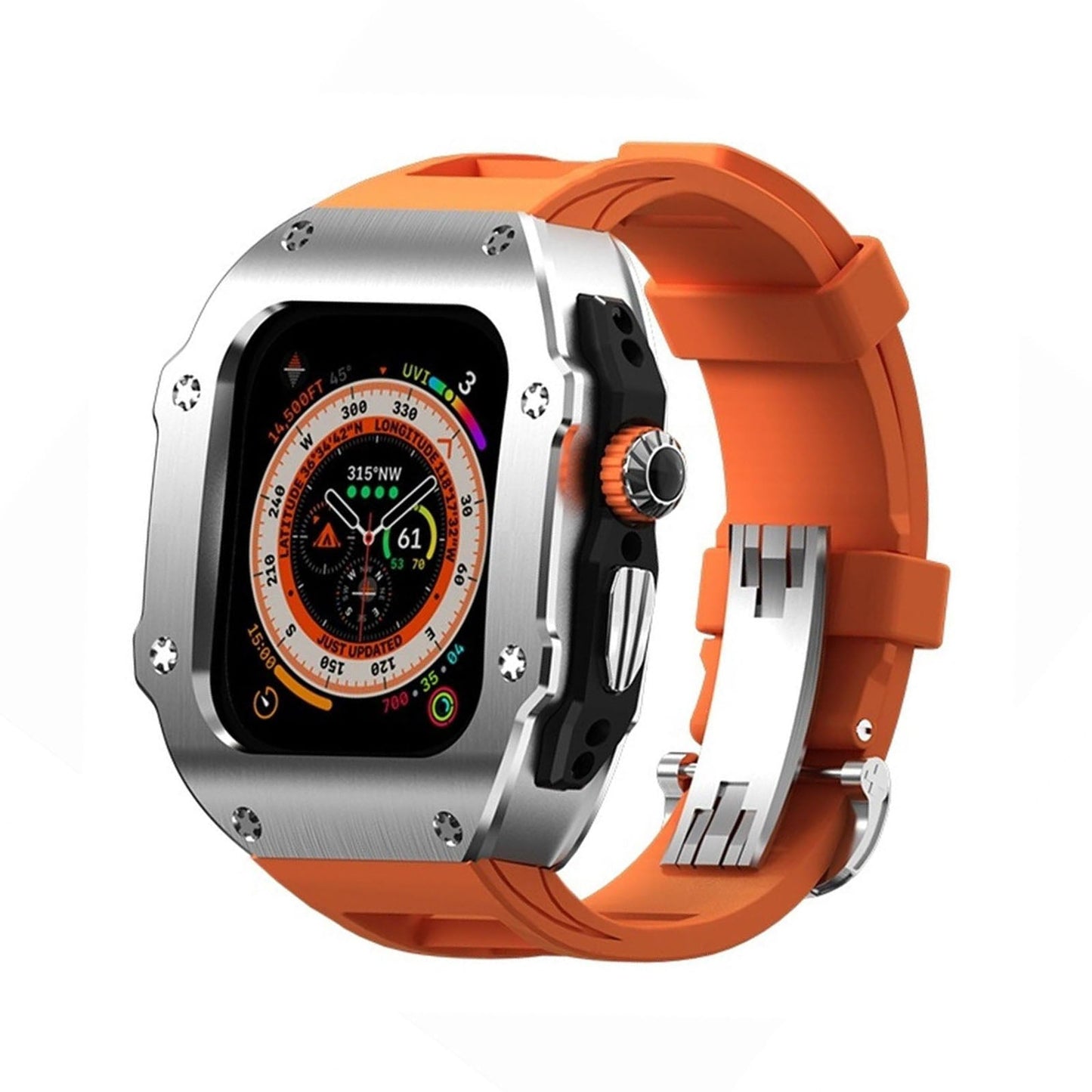 Durable Apple Watch Ultra Band Stainless Steel Strap