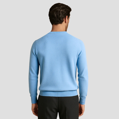 VogeLuxe | Men’s Slim Fit Long Sleeve Crewneck Sweater