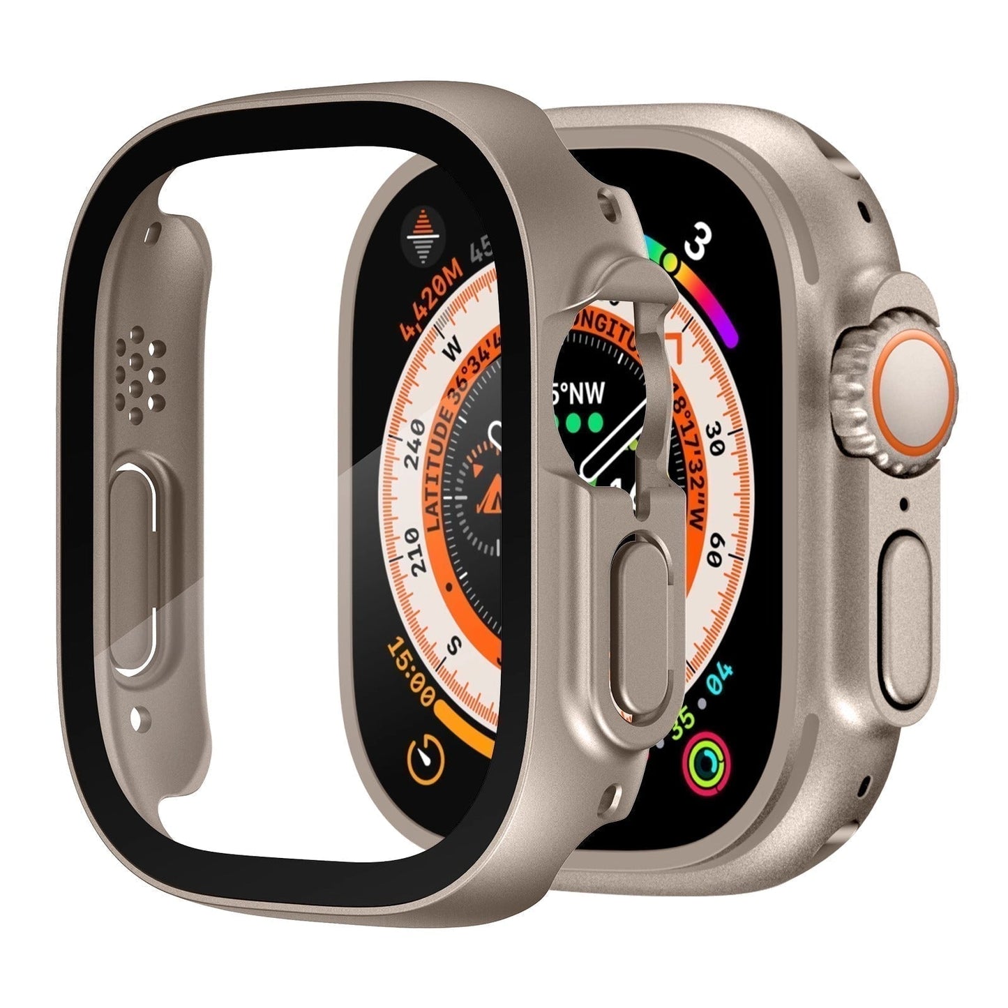 Durable Apple Watch Ultra Clear Screen Case Protector