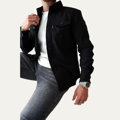 VogeLuxe | Men’s Military-Inspired Shacket