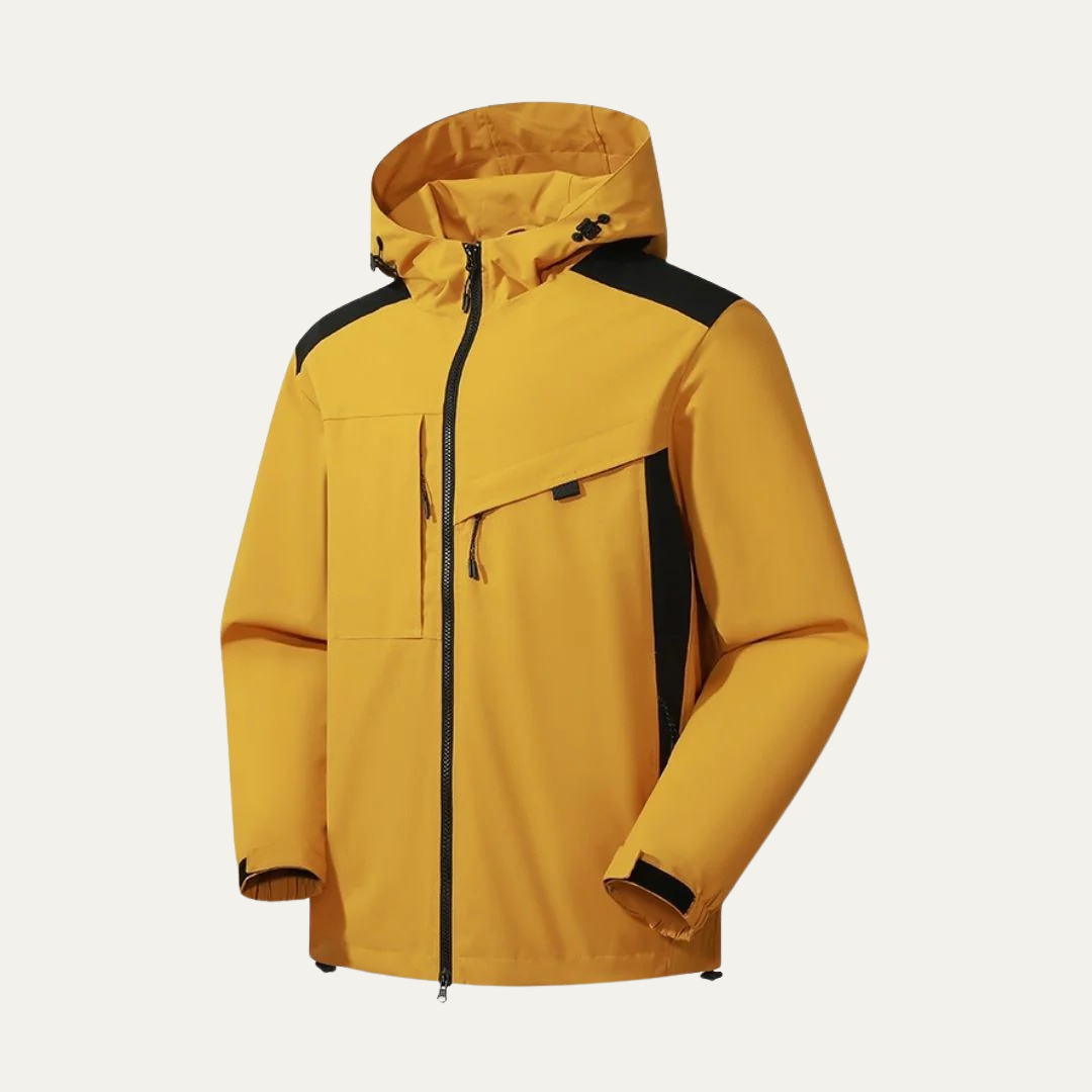 VogeLuxe | Men’s Waterproof Technical Shell Jacket