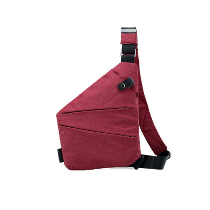 Practical Travel Sling Bag With Safe Pockets