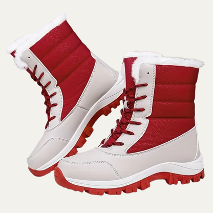 VogeLuxe | Women’s Waterproof Quilted Mid Calf Cold Weather Boot