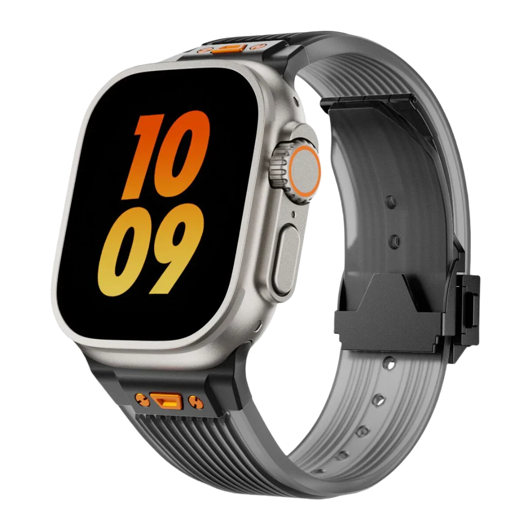 Transparent Silicone Apple Watch Strap