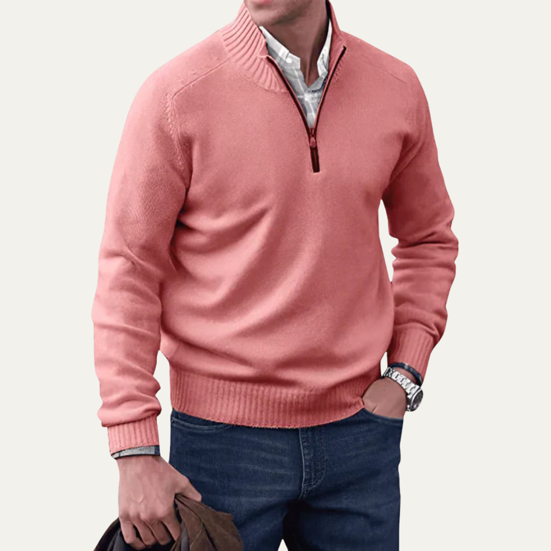 VogeLuxe | Men’s Quilted Zip-Up Utility Jacket