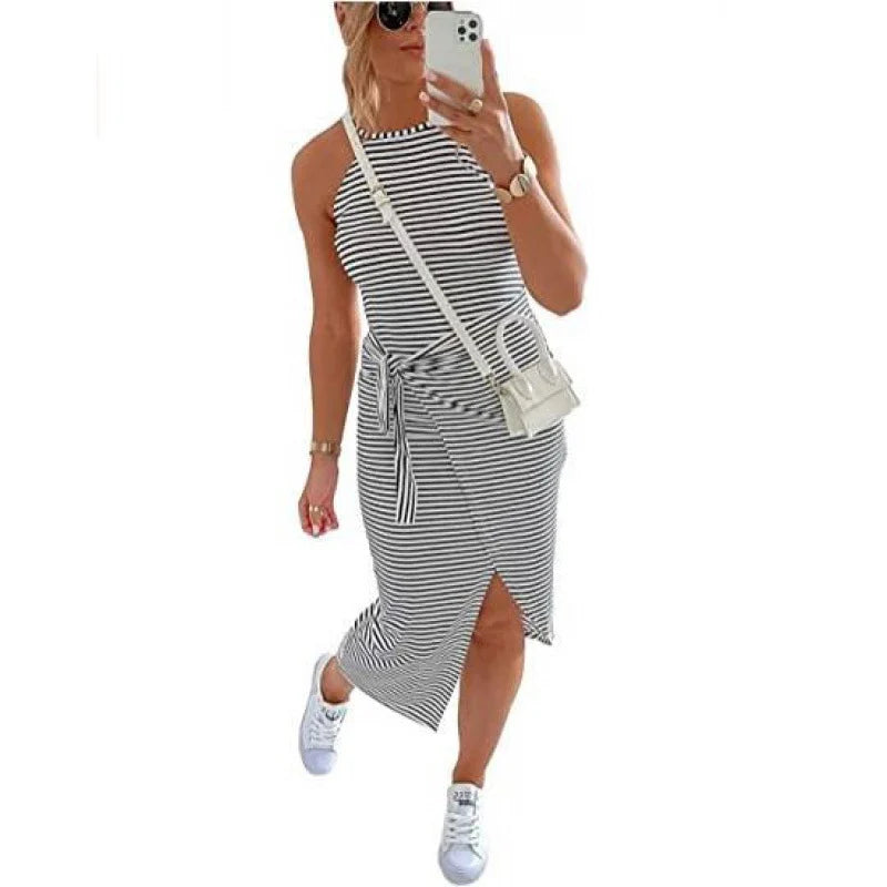 Lightweight Floral Midi Dress for Women