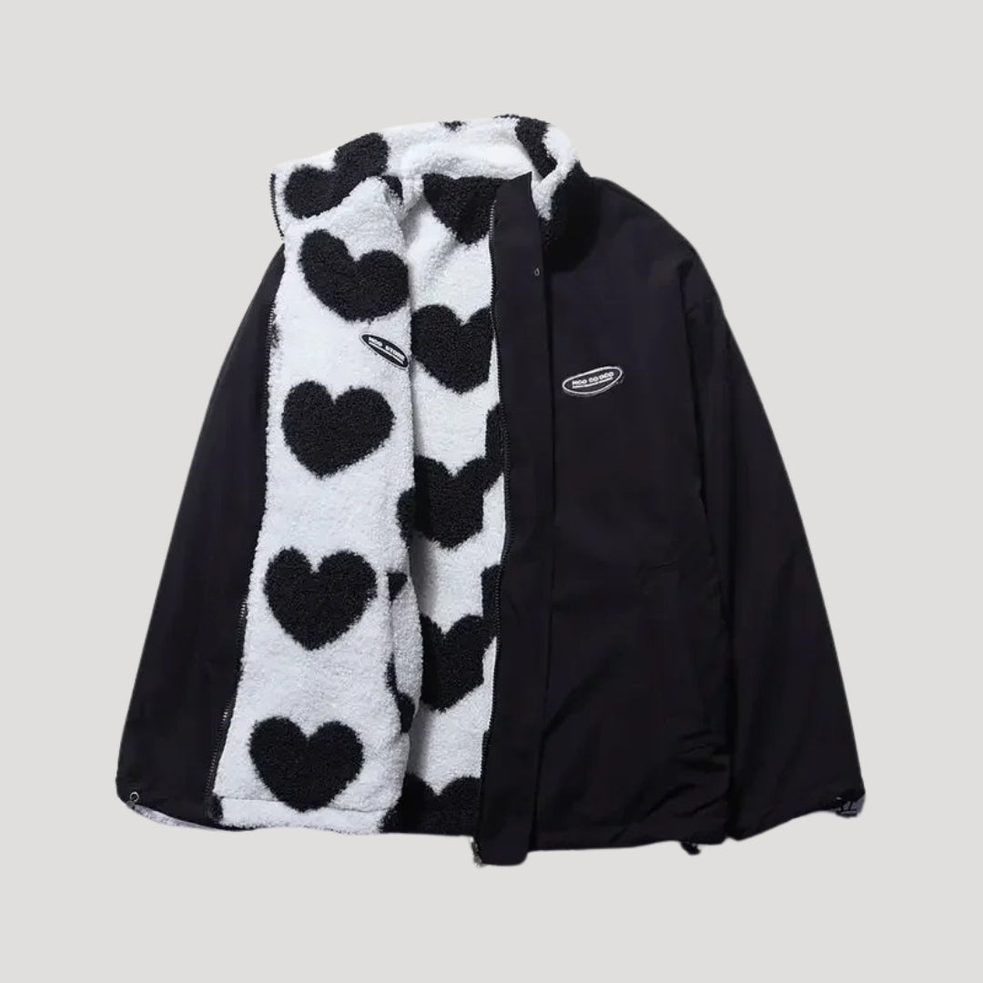 Women's Cozy Double Sided Fleece Jacket
