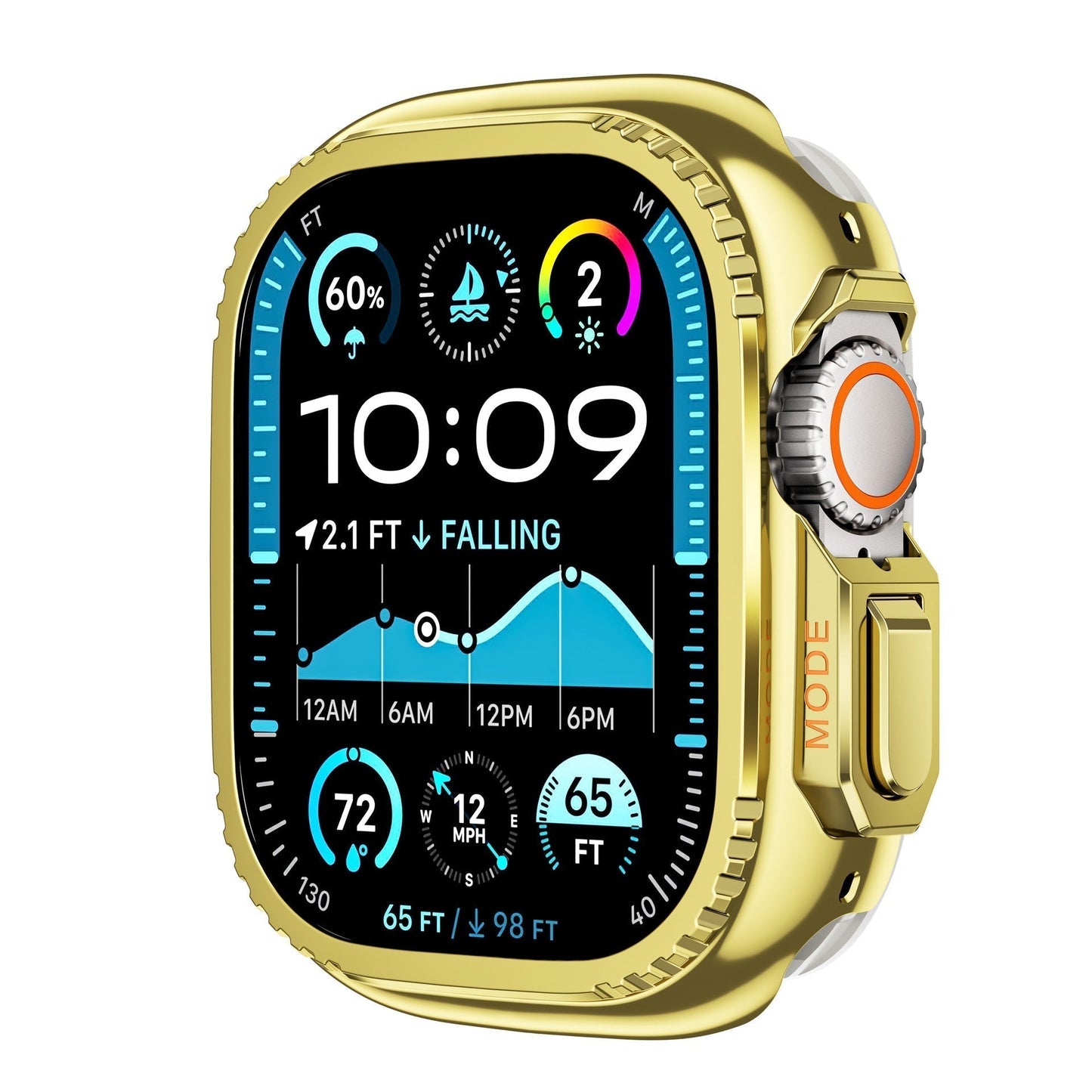 Durable Metal Protective Case for Apple Watch