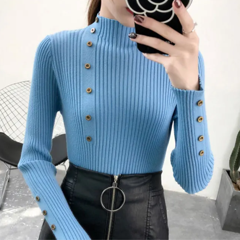 Cozy Women's Winter Cable Knit Sweater