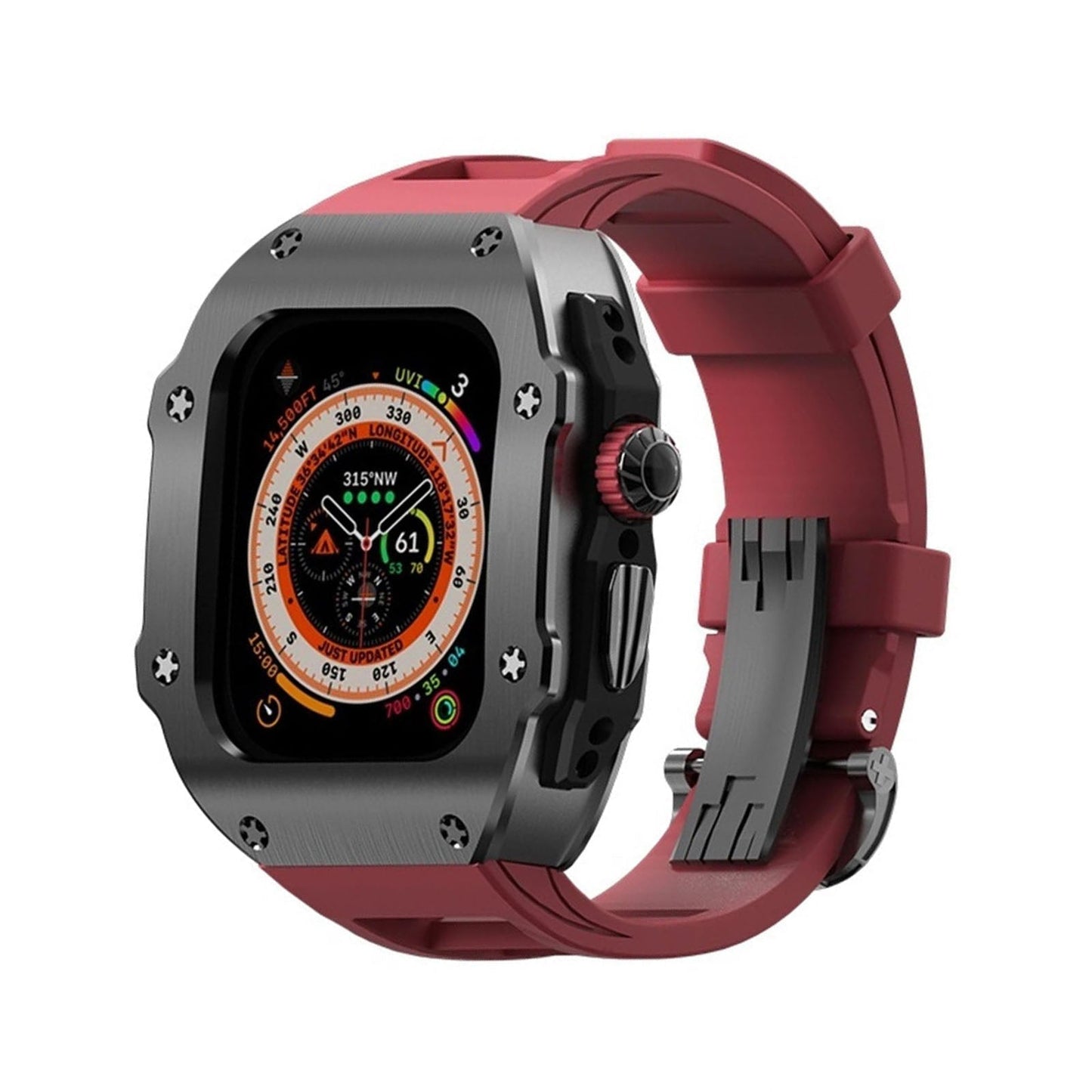 Durable Apple Watch Ultra Band Stainless Steel Strap