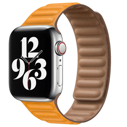 Stylish Leather Smartwatch Strap