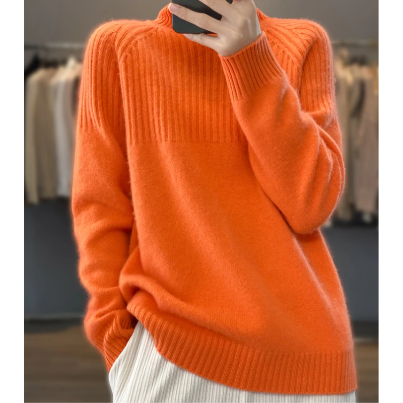 Soft Women's Warm Winter Turtleneck Sweater