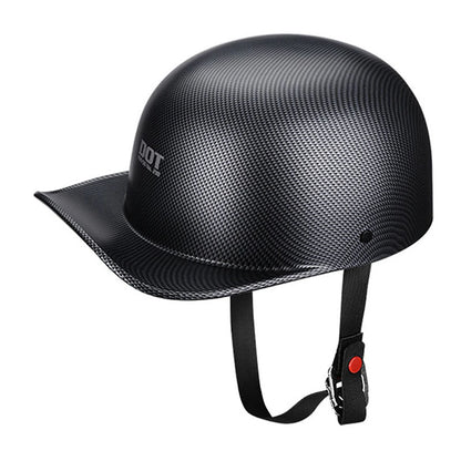 Classic Motorcycle Baseball Cap Helmet Comfort Fit