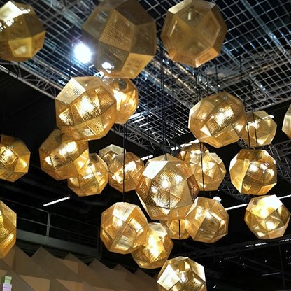 Modern Round Metal Pendant Light Fixture