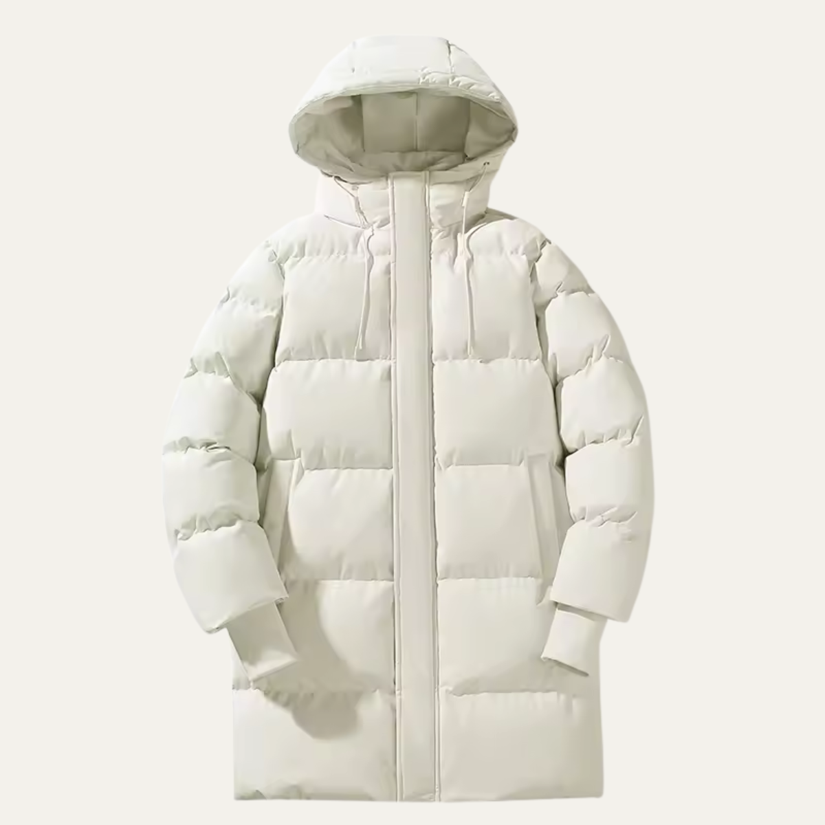 VogeLuxe | Men’s Waterproof Long Hooded Puffer Parka