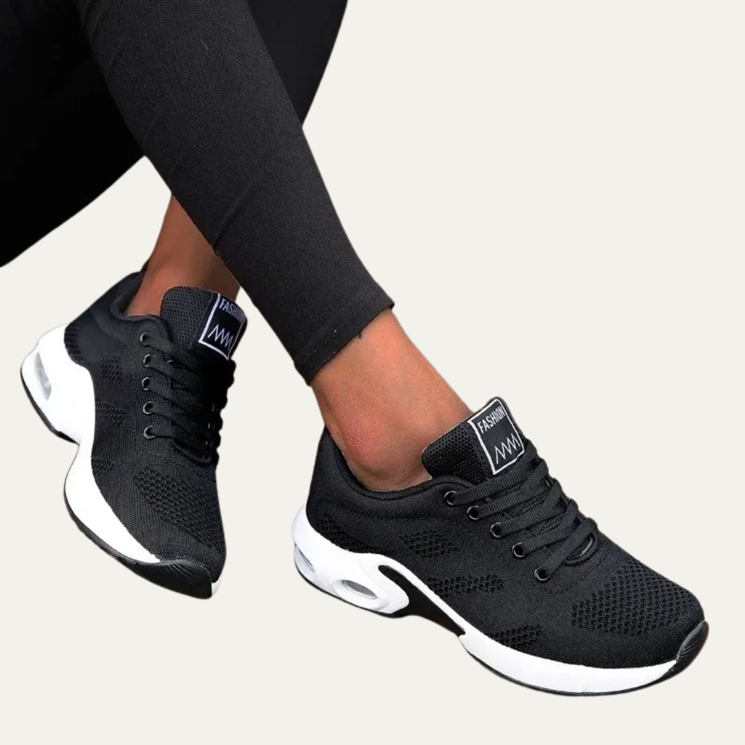 VogeLuxe | Women’s Athletic Sneaker with Cushioned Air Pocket Midsole