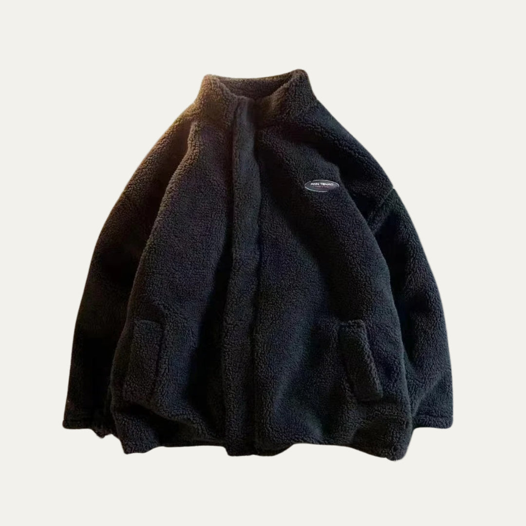 VogeLuxe | Women’s Reversible Plush Heart Lined Jacket
