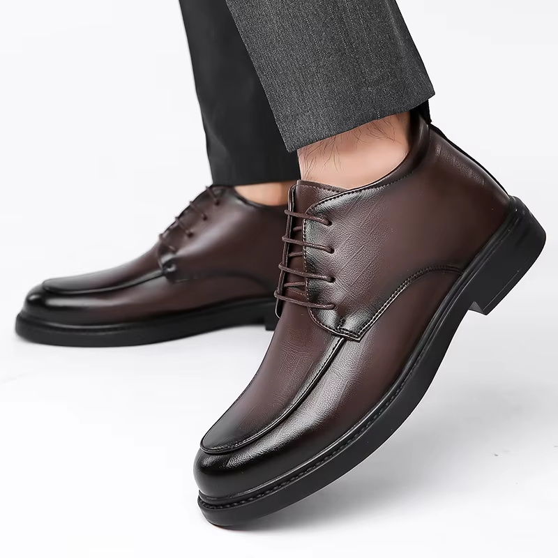 Luxury Vegan Leather Formal Dress Shoes for Men - VogeLuxe