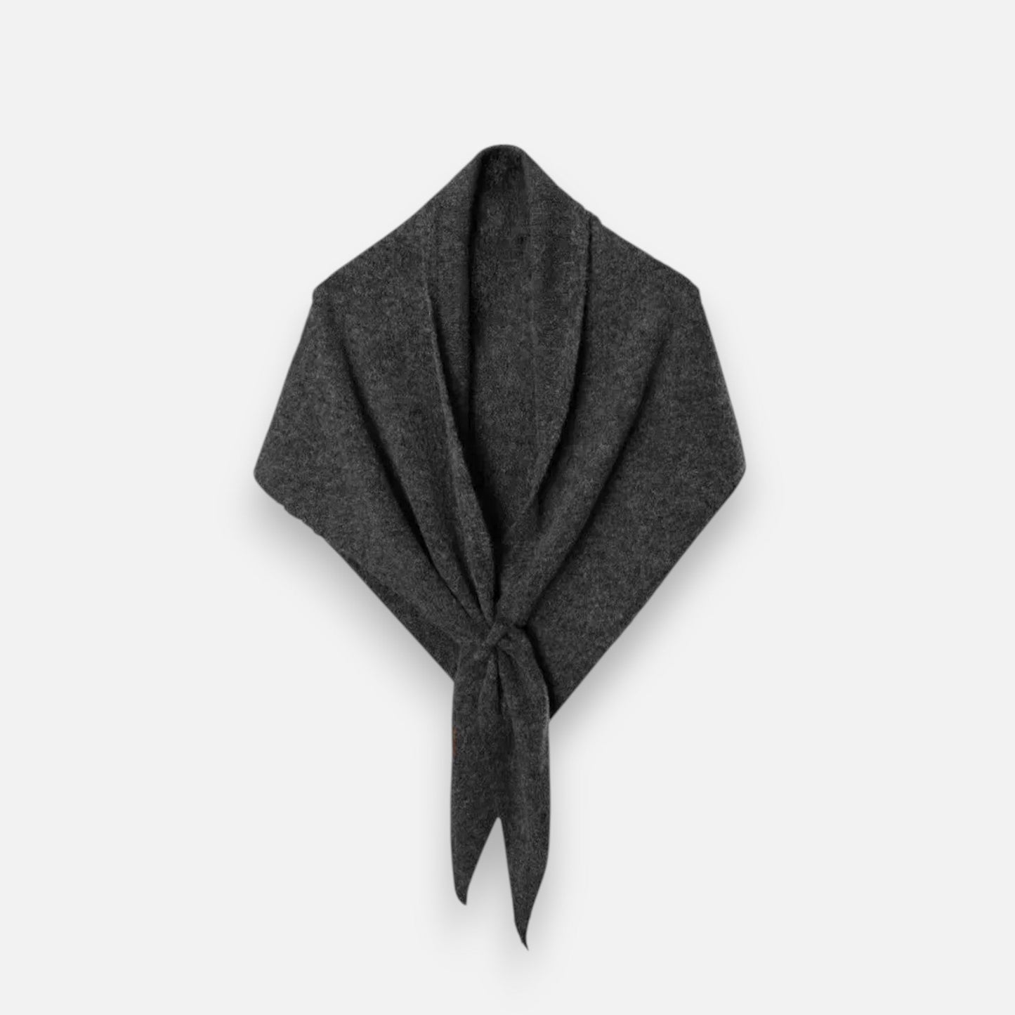Soft Oversized Wool Blend Triangle Scarf Wrap