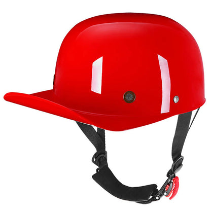 Classic Motorcycle Baseball Cap Helmet Comfort Fit