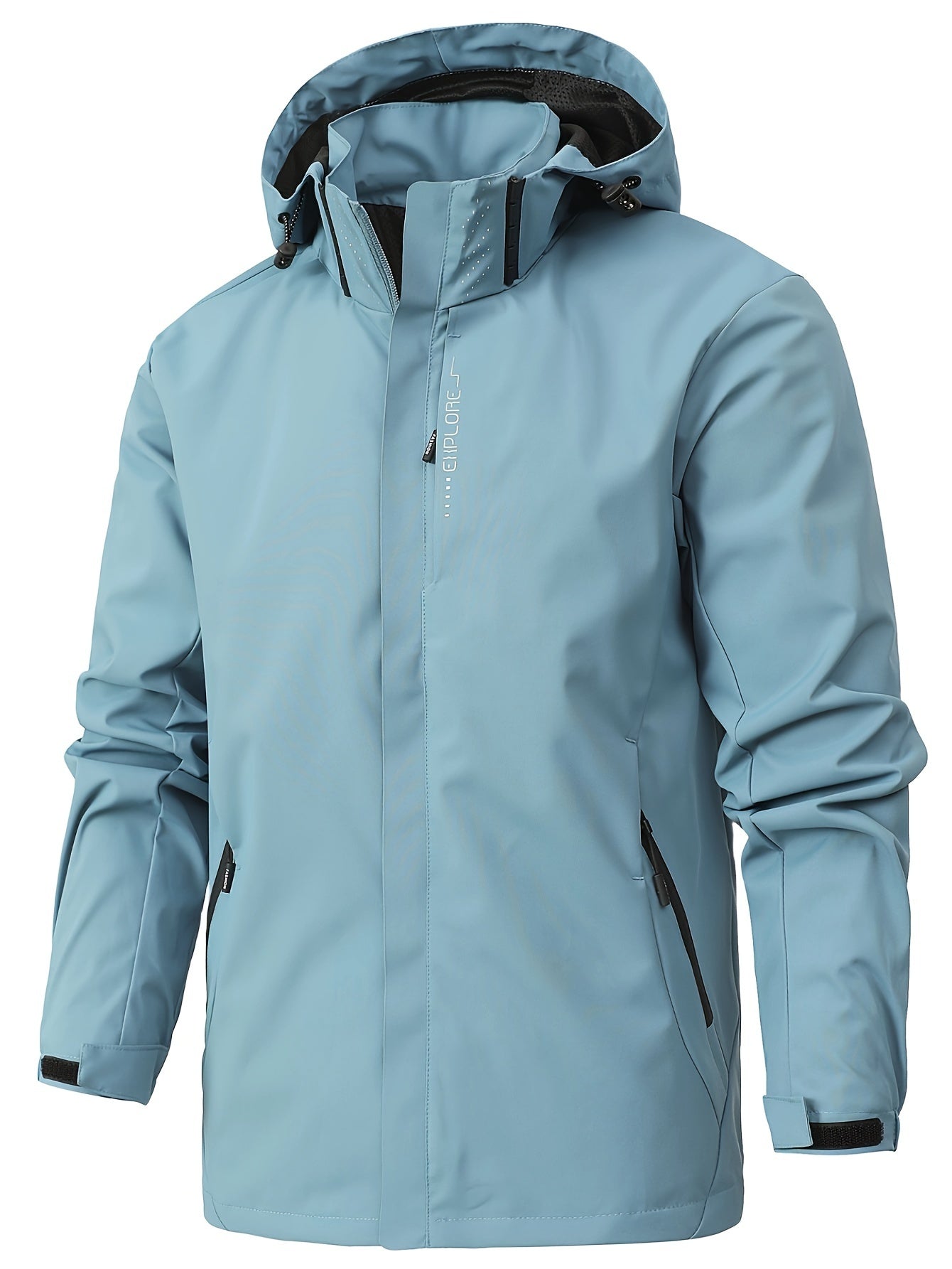 Waterproof Windbreaker Jacket for Men - Breathable Outdoor Coat