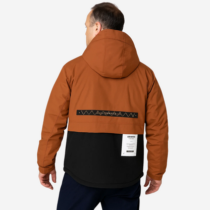VogeLuxe | Men’s Technical Utility Jacket with Detachable Hood