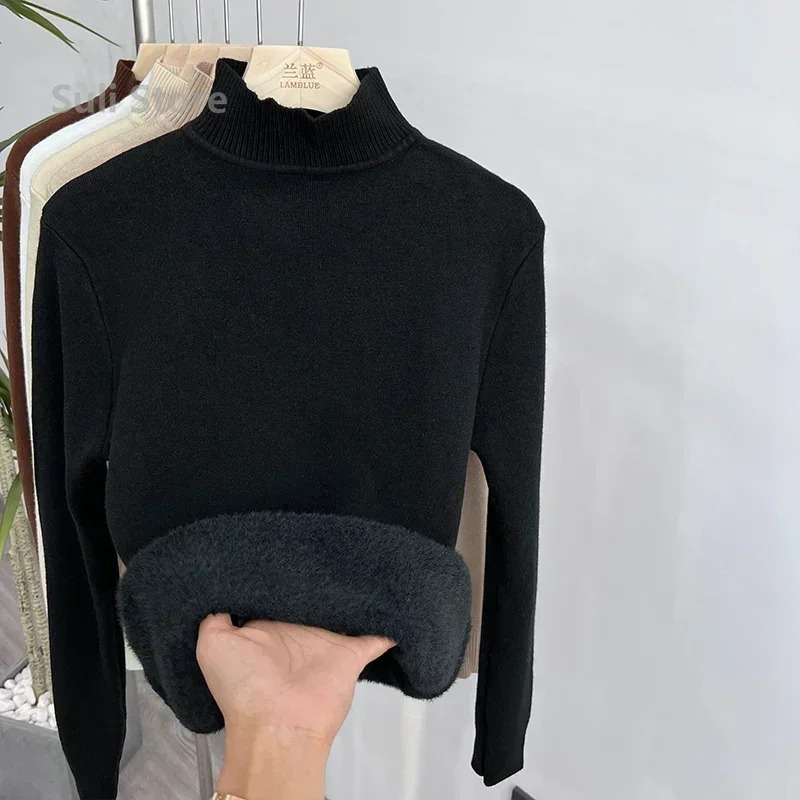 Warm Cozy Women's Winter Fleece Sweater