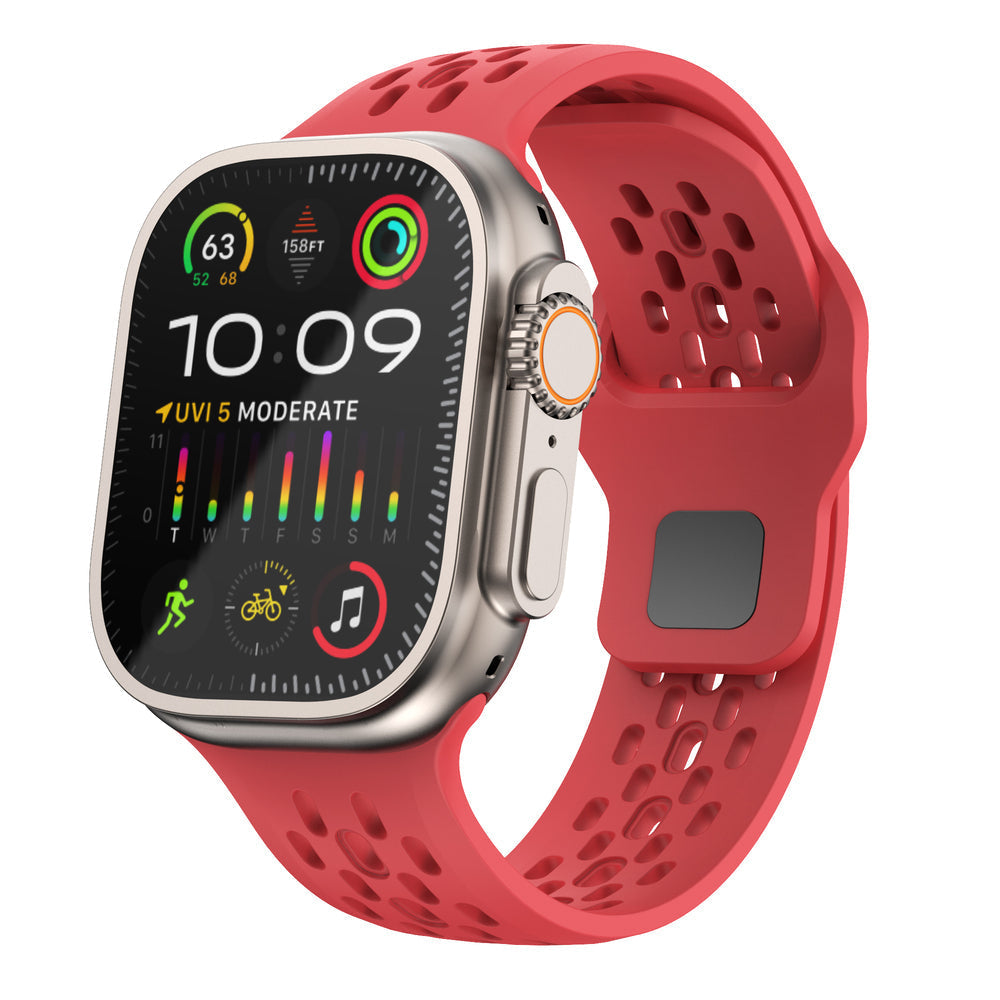 Soft Flexible Apple Watch Rubber Band Strap