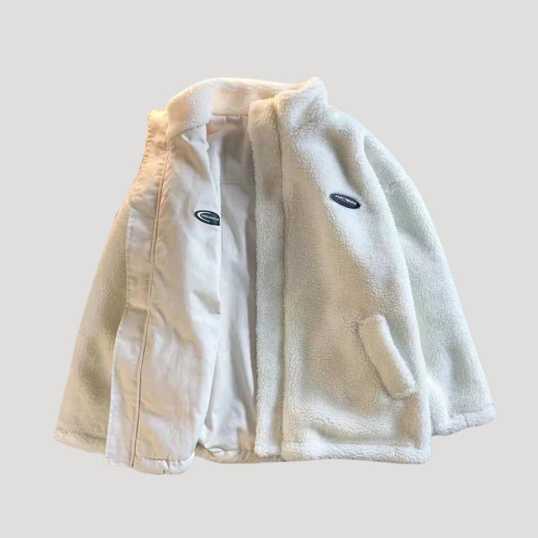 Women's Cozy Double Sided Fleece Jacket