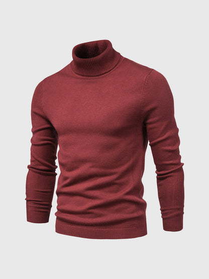 VogeLuxe | Men’s Slim Fit Lightweight Knit Turtleneck Sweater