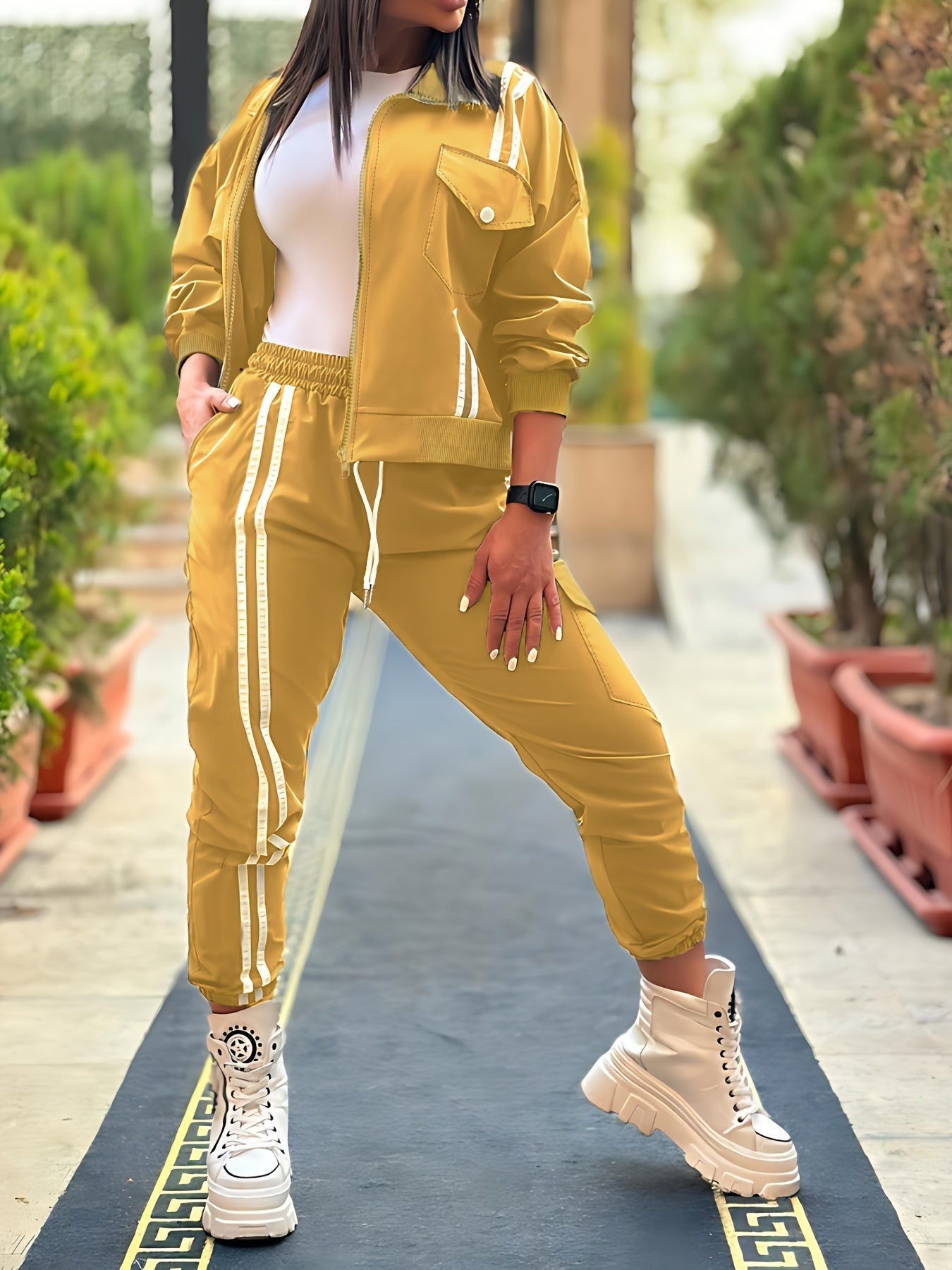 Comfortable Women's Cotton Jogger Suit for Everyday Wear