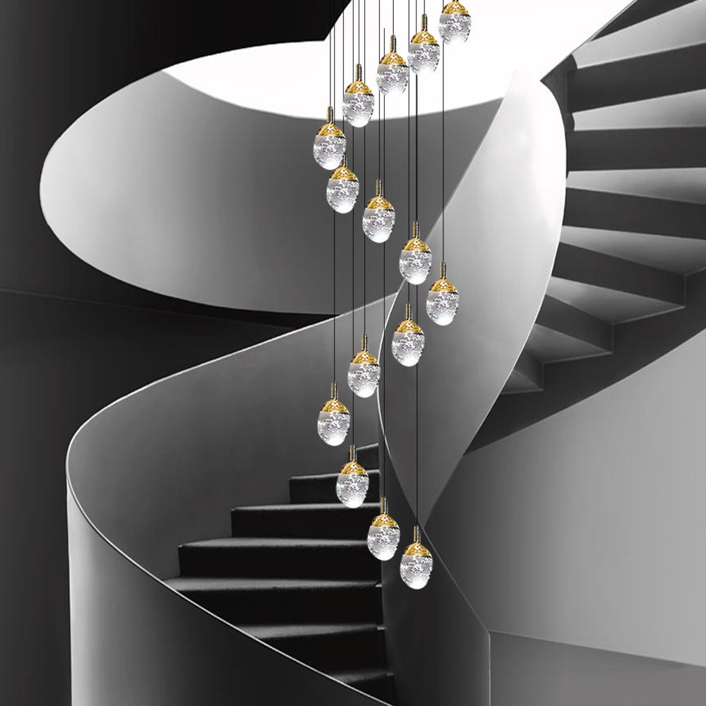 Elegant Crystal Pendant Lamp - BritishElegance