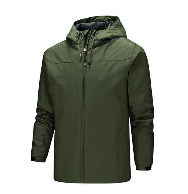 Waterproof Men's Insulated Winter Rain Coat