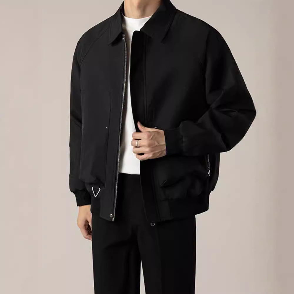 Classic Men's Bomber Style Jacket