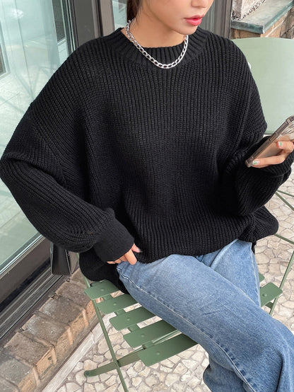 Cozy Women's Large Crew Sweater
