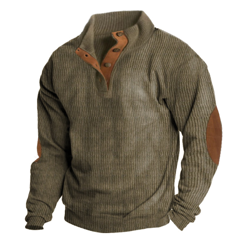 Men's Classic Crew Neck Sweater - VogeLuxe