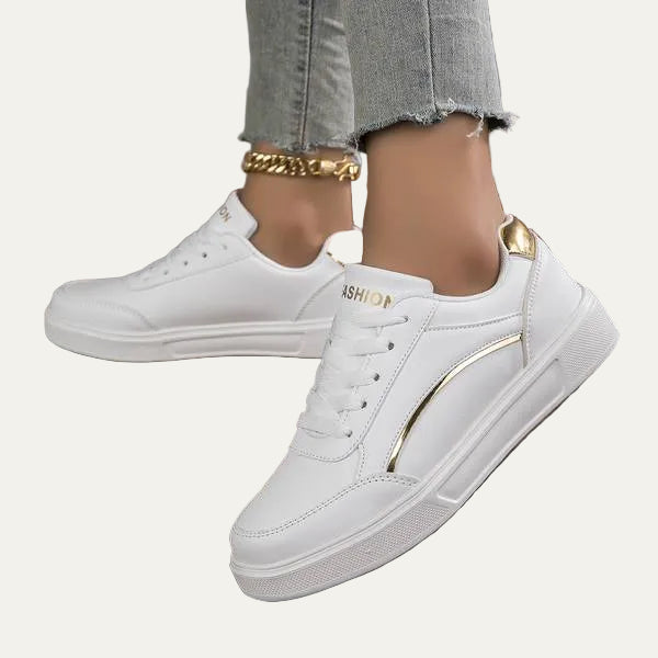 VogeLuxe | Women’s Sleek Low Top Platform Sneaker
