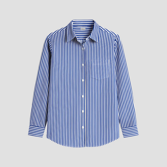 Classic Horizontal Stripe Shirt - VogeLuxe