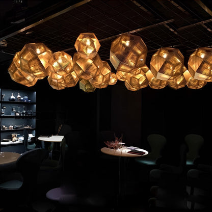 Modern Round Metal Pendant Light Fixture