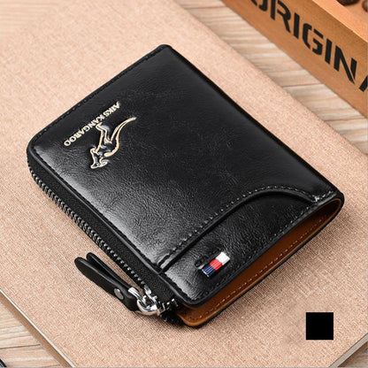 Thin RFID Blocking Wallet for Men