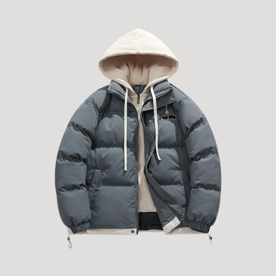 Warm Insulated Men's Winter Parka Jacket - VogeLuxe
