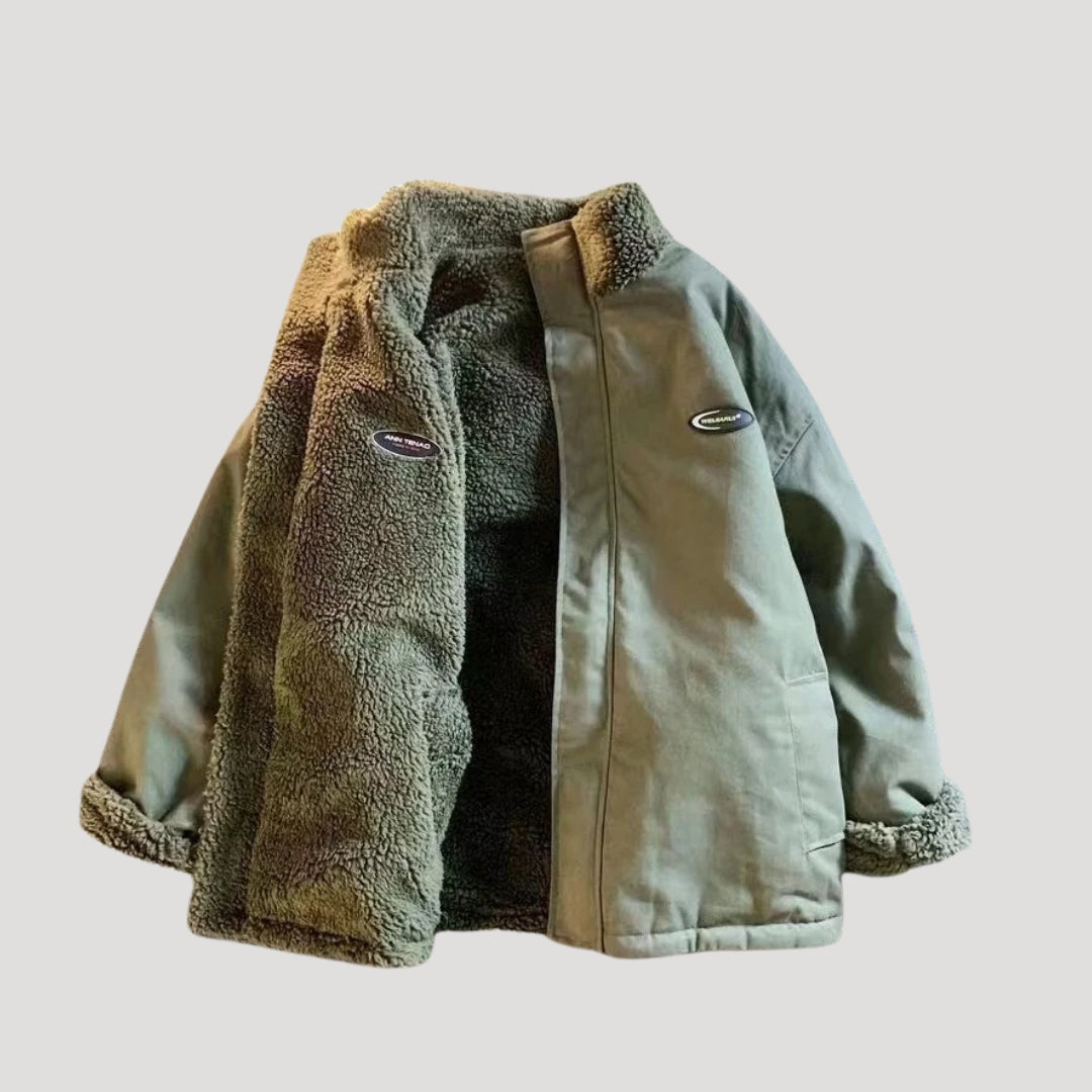 Women's Cozy Double Sided Fleece Jacket
