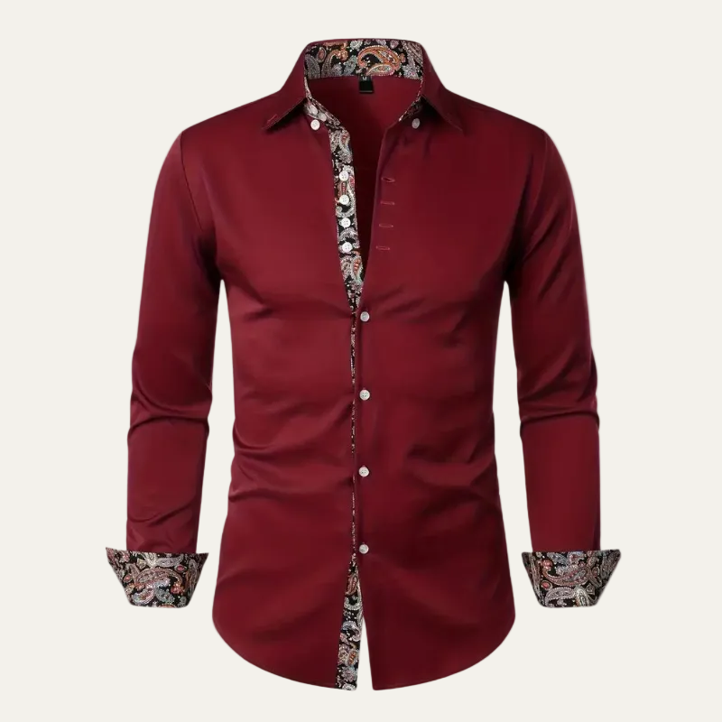 VogeLuxe | Men’s Slim Fit Button Down Dress Shirt