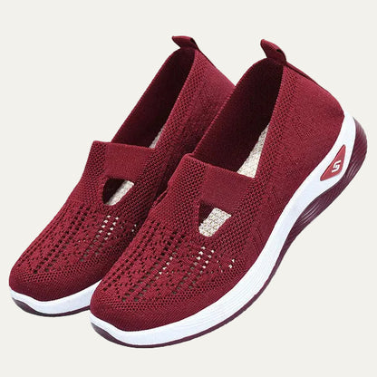VogeLuxe | Women’s Breathable Mesh Slip On Low Top Sneakers