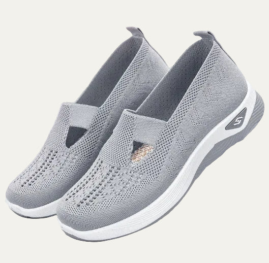 VogeLuxe | Women’s Breathable Mesh Slip On Low Top Sneakers
