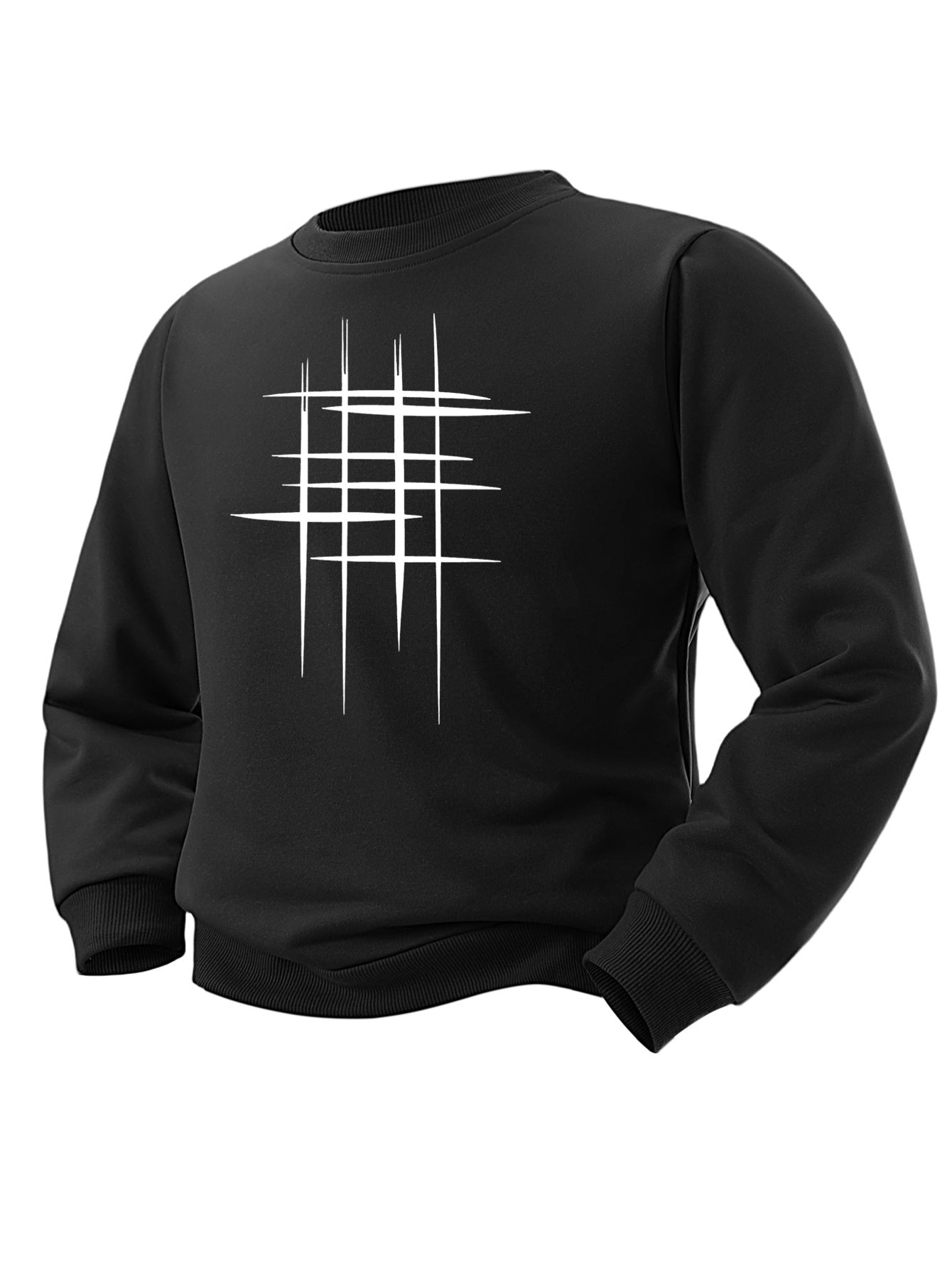 Cozy Large Knit Crew Neck Winter Sweater